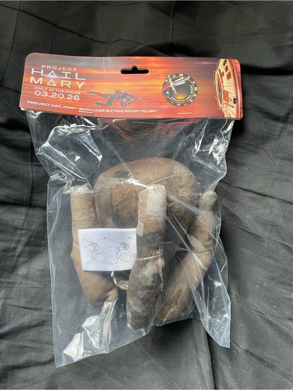 Project Hail Mary Rocky Shoulder Buddy/Plush